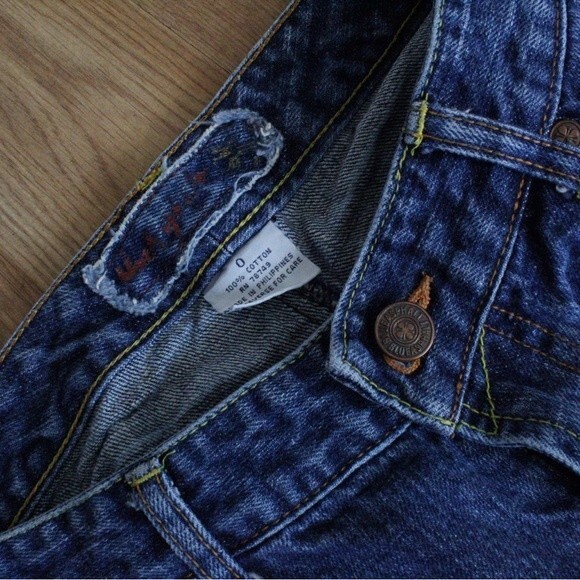 Blue Asphalt Low Rise Boot Cut Women's Jeans - Picture 6 of 8